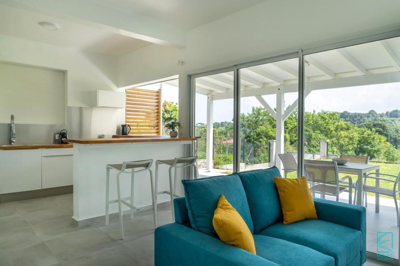 Superbe Appartement Avec Terrasse Vue Nature - Julyan House Petit-Bourg Exterior foto
